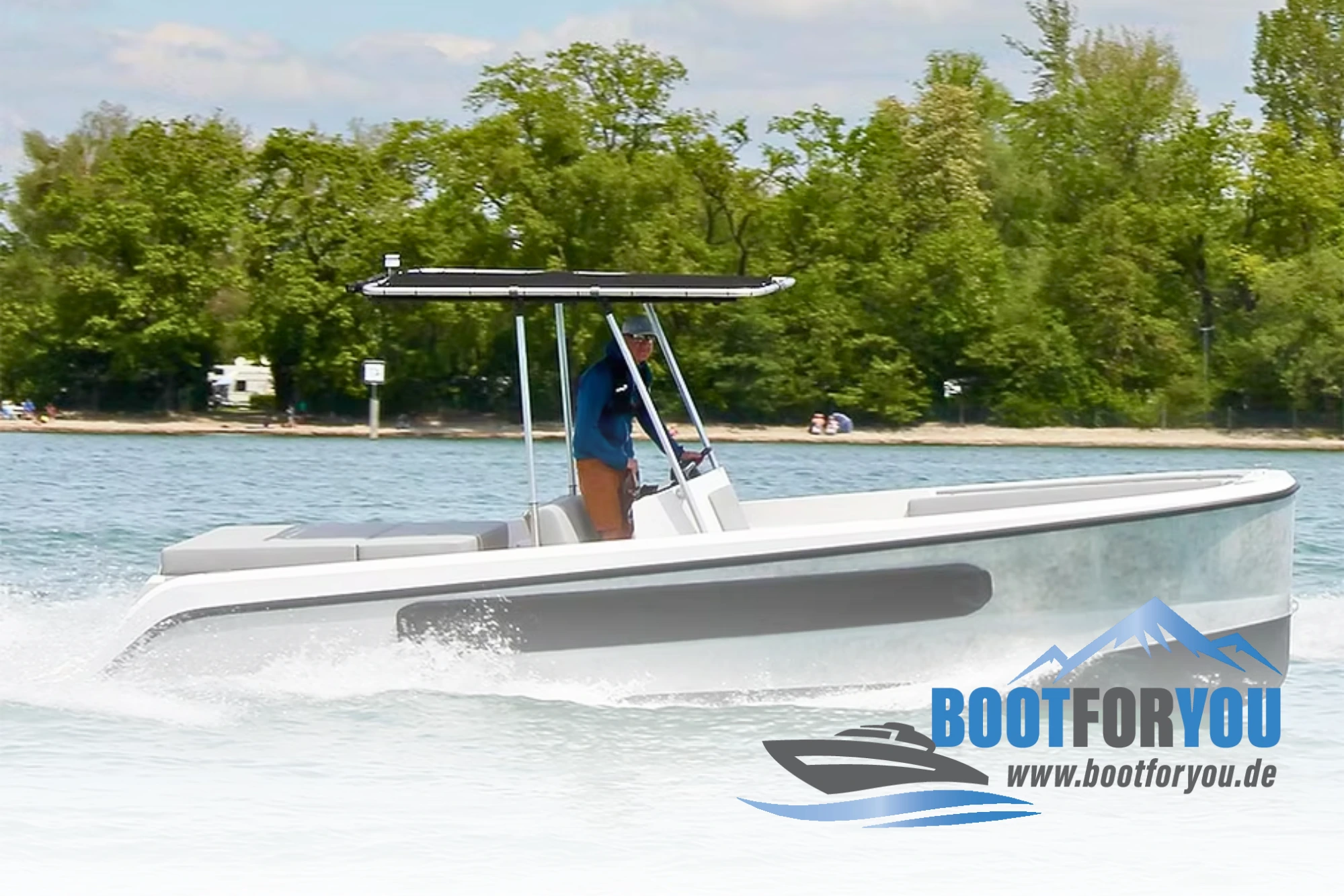 Bild von einem Motorboot - Bootforyou